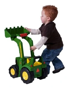 John Deere 35850 56cm Big Scoop Tractor Loader Tough Toy for Sandbox Dump Truck