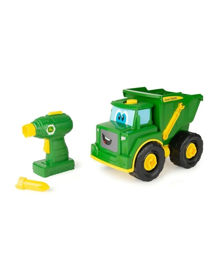 John Deere Build-A-Buddy Dump Truck Toddler/Childrens/Kids Toy 18m - Green image 1
