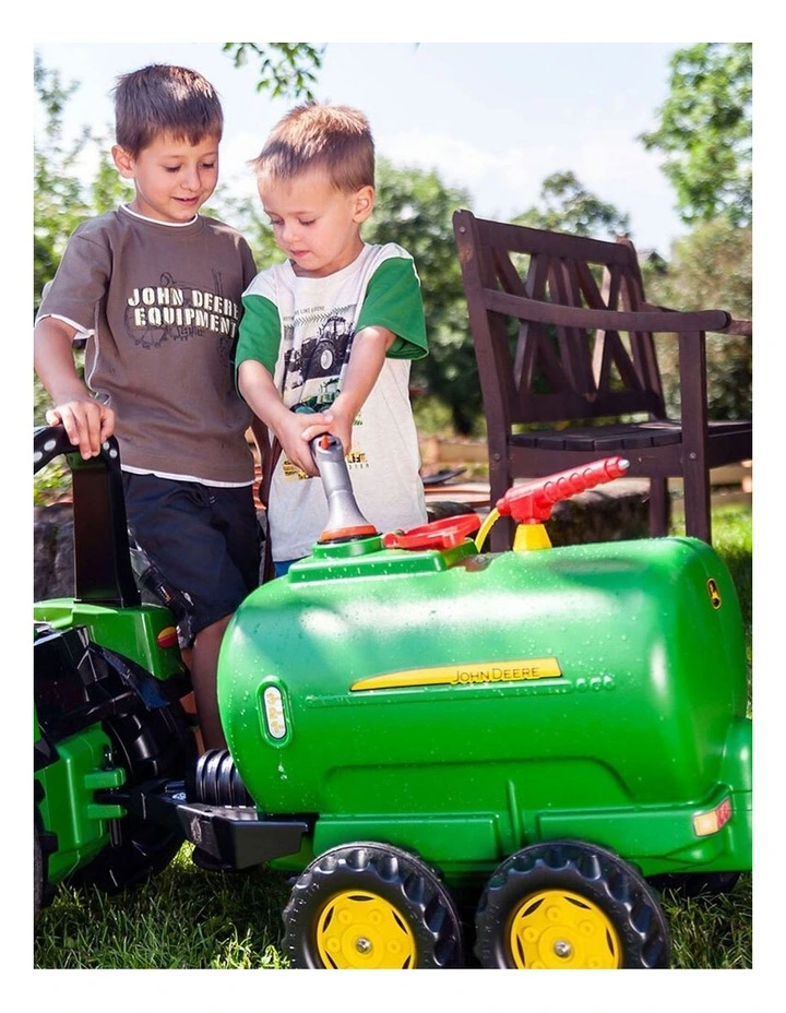 John Deere Rolly 98cm Jumbo Water Tanker/Truck w/ Spray Gun for Pedal Tractor image 2