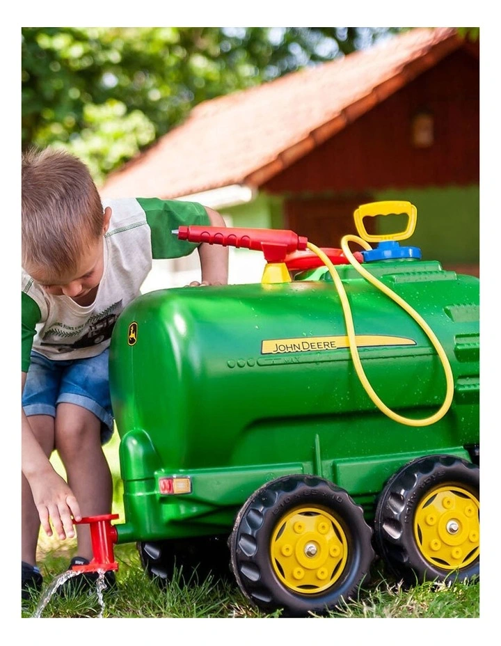 John Deere Rolly 98cm Jumbo Water Tanker/Truck w/ Spray Gun for Pedal Tractor image 3