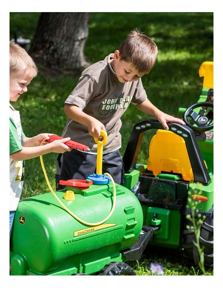 John Deere Rolly 98cm Jumbo Water Tanker/Truck w/ Spray Gun for Pedal Tractor image 4