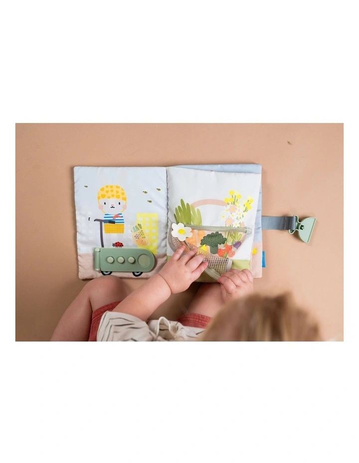 Quiet Busy Book Educational Activity For Toddlers 18M image 5