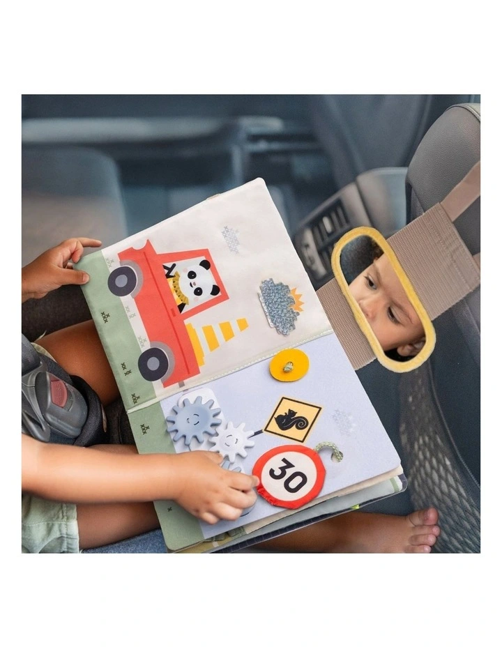 Ride Time Busy Book Car Seat Activity Toy Toddler Sensory 18M image 3