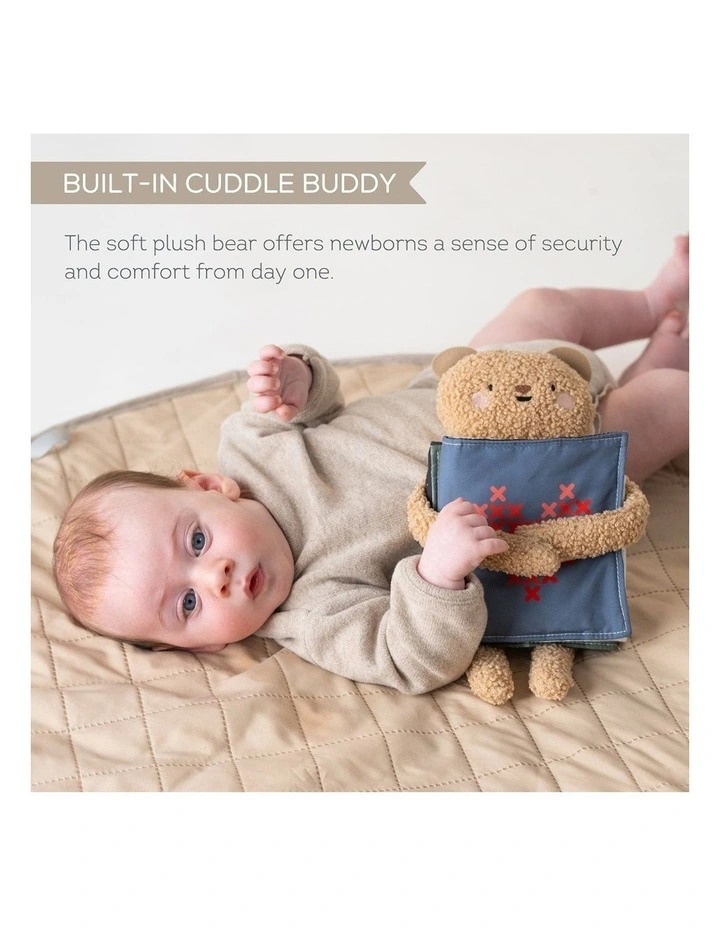Snuggle Bear Book Double-Sided Sensory Plush Toy Assorted image 6