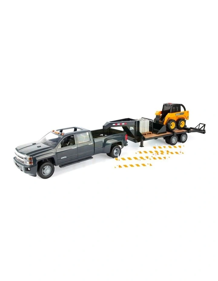 John Deere General Motors 1:16 Construction Vehicle Toy Set w/Accessories 3y  image 1