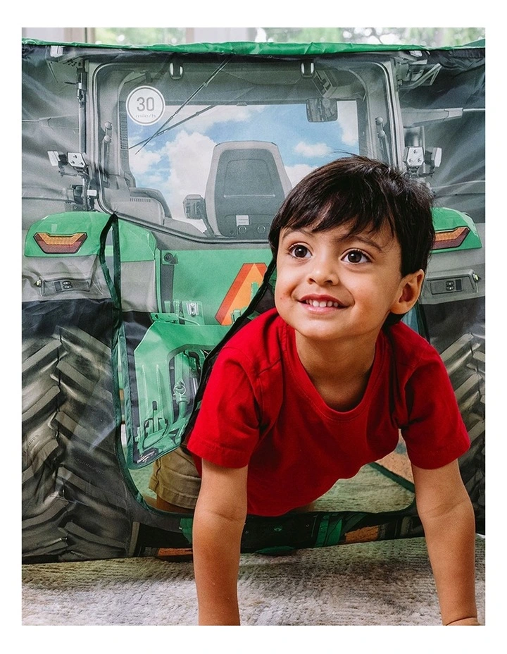 John Deere Life-Size Kids/Childrens Realistic Pop-Up Tractor Tent Toy 3Y  image 5
