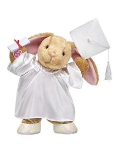 Pawlette Bunny Plush Graduation Gift Set