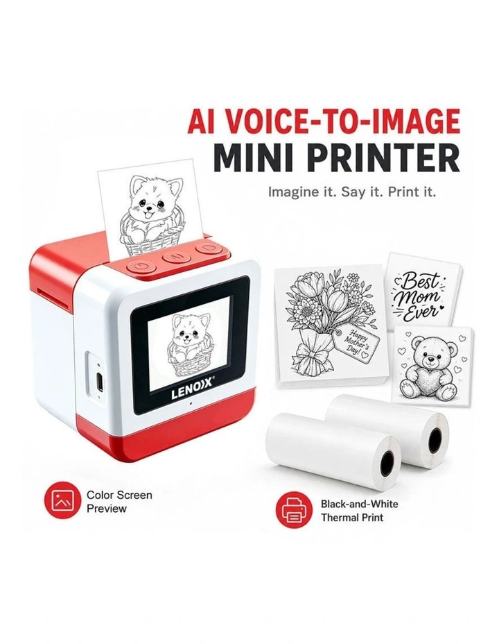 AI Printer with Voice Recognition and 99-Language Support image 3