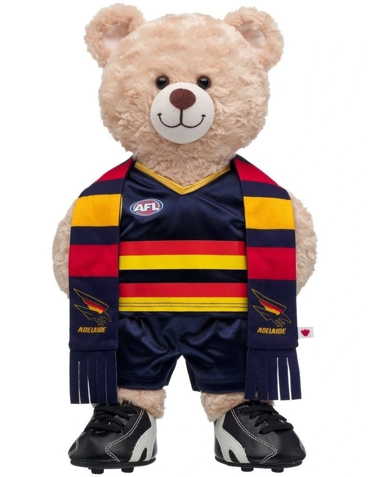 AFL Adelaide Crows Happy Hugs Teddy Bear Gift Set image 1