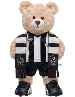 AFL Collingwood Magpies Happy Hugs Teddy Bear Gift Set