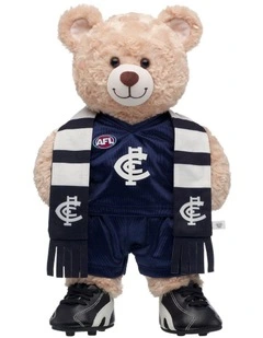 AFL Carlton Blues Happy Hugs Teddy Bear Gift Set