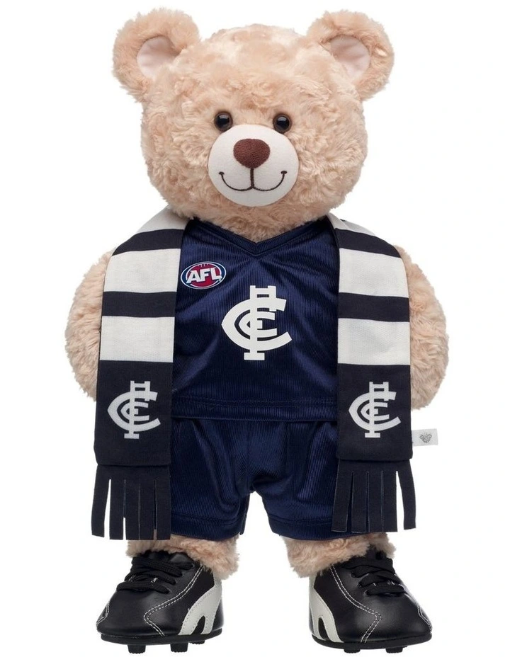 AFL Carlton Blues Happy Hugs Teddy Bear Gift Set image 1