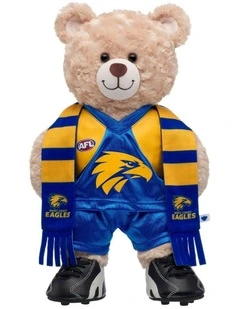 AFL West Coast Eagles Happy Hugs Teddy Bear Gift Set