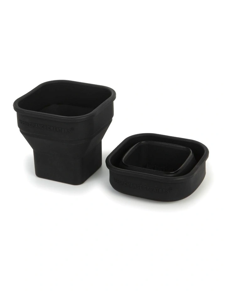 Reusable Silicone Paint & Craft Cup - Black image 1