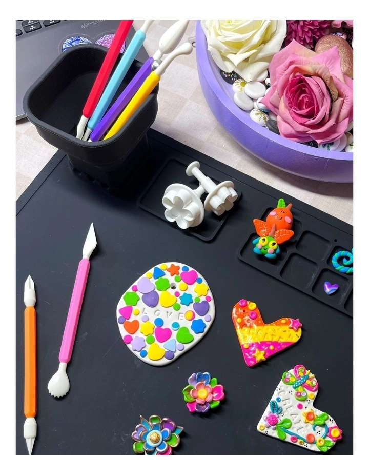 Reusable Silicone Paint & Craft Cup - Black image 3