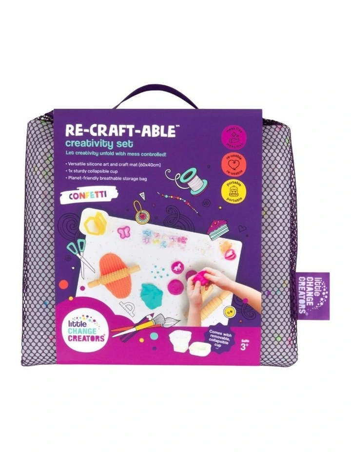 Reusable Silicone Craft Mat Set - Multi image 5