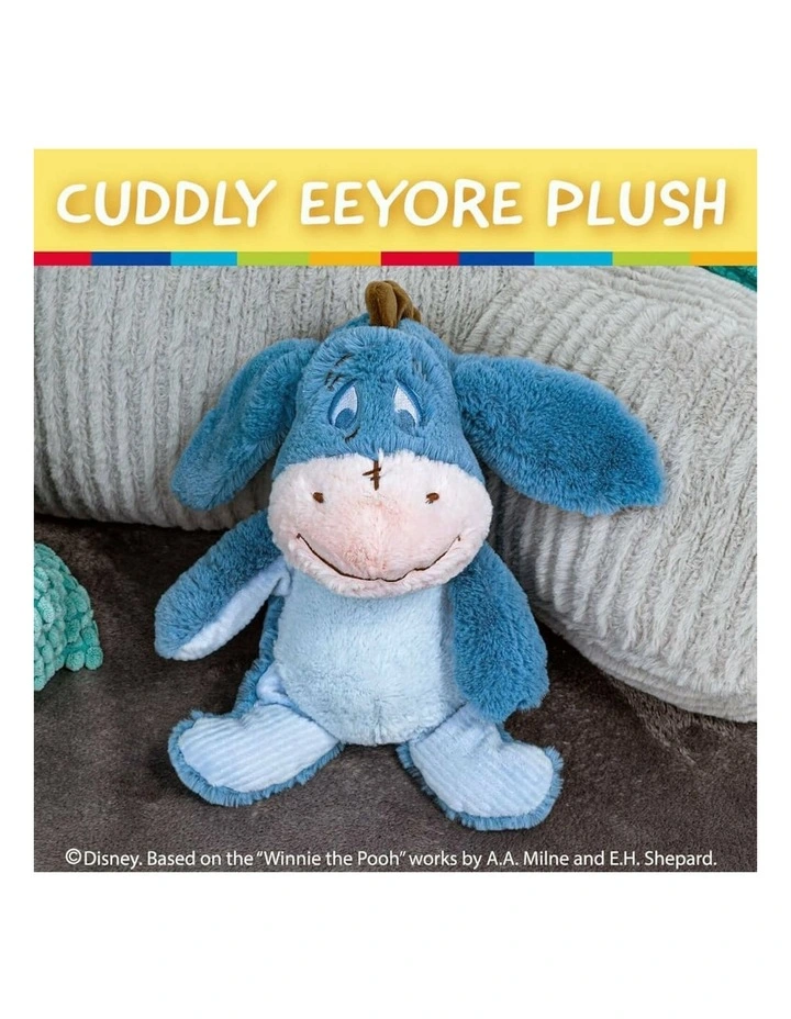 Winnie the Pooh - Eeyore, Soft Toy Plush, Blue, 30cm H, 1 year image 4