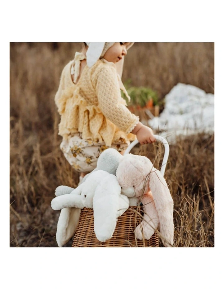 Bunnies by the Bay - Sweet Nibble Bunny, Soft Toy, Pink, Plush 40cm H image 6
