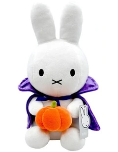 Miffy - Halloween with Cape & Pumpkin 34cm Soft Toy - Birth 