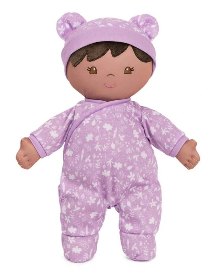 GUND Baby - Baby Doll Leilani Violet, Recycled Plush, Kids Soft Toy, Floral Pattern, 30cm H image 1