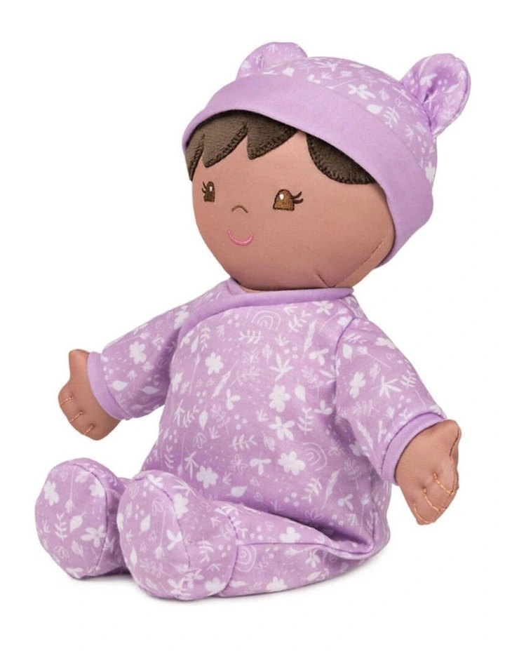 GUND Baby - Baby Doll Leilani Violet, Recycled Plush, Kids Soft Toy, Floral Pattern, 30cm H image 4