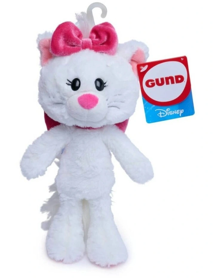Disney x GUND - Toothpick Littles Marie Plush 25cm Soft Toy - Ages 1 image 1