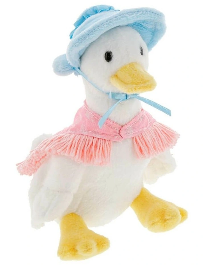 Beatrix Potter - Jemima Puddle-Duck Small Plush Classic Soft Toy White 14cm image 1