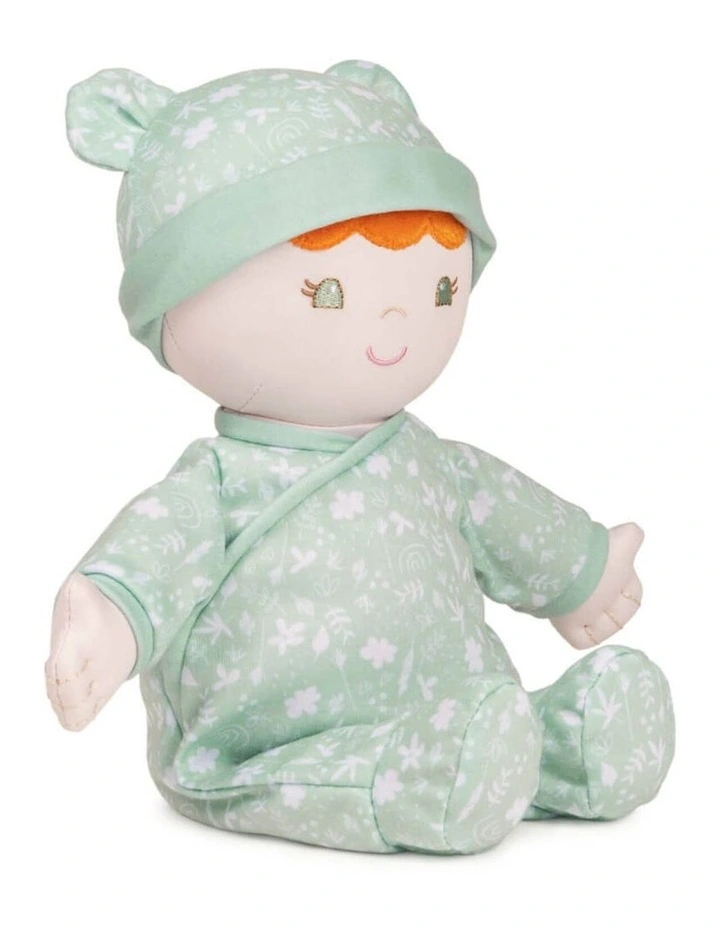 GUND Baby - Baby Doll Daphnie Green, Recycled Plush, Kids Soft Toy, Floral Pattern, 30cm H image 3