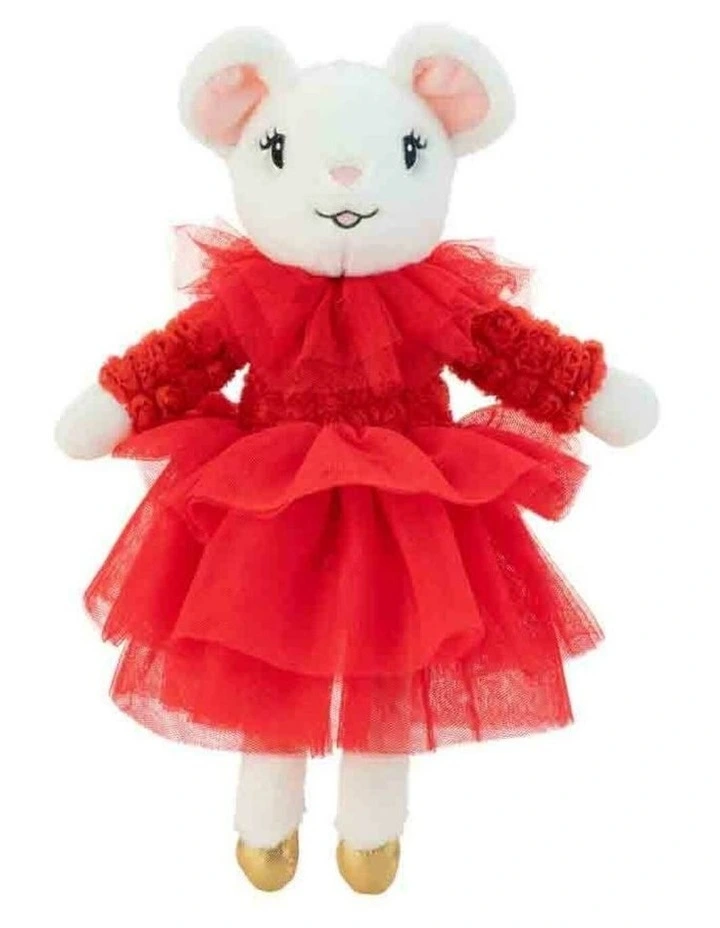 Claris the Chicest Mouse in Paris - Belle Rouge Christmas - Soft Toy - Plush 30cm image 3