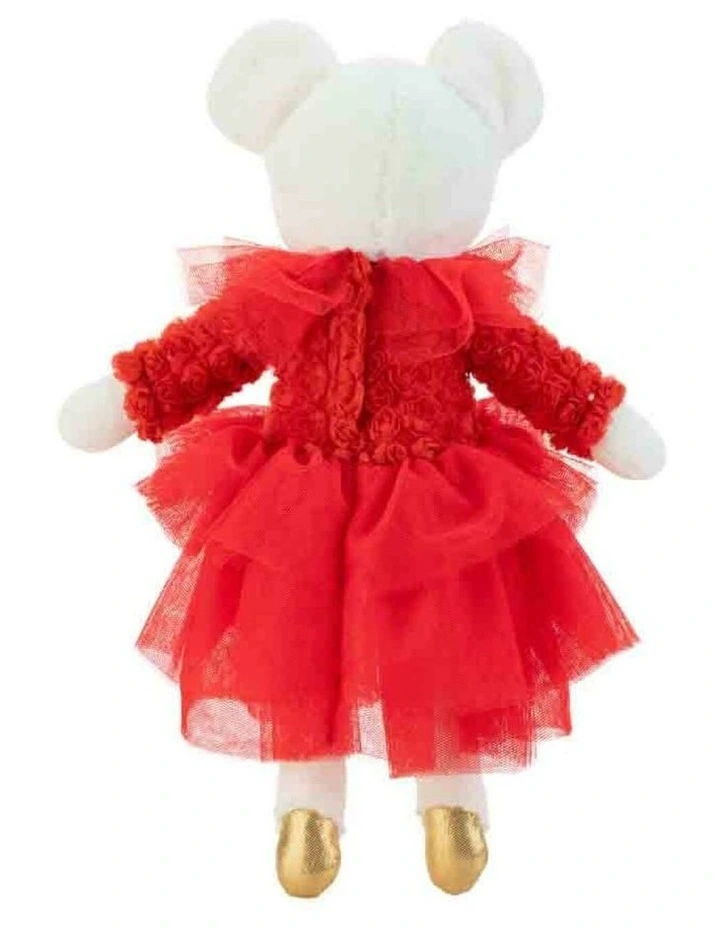 Claris the Chicest Mouse in Paris - Belle Rouge Christmas - Soft Toy - Plush 30cm image 5