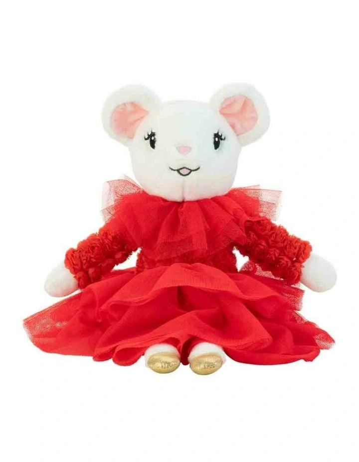 Claris the Chicest Mouse in Paris - Belle Rouge Christmas - Soft Toy - Plush 30cm image 6