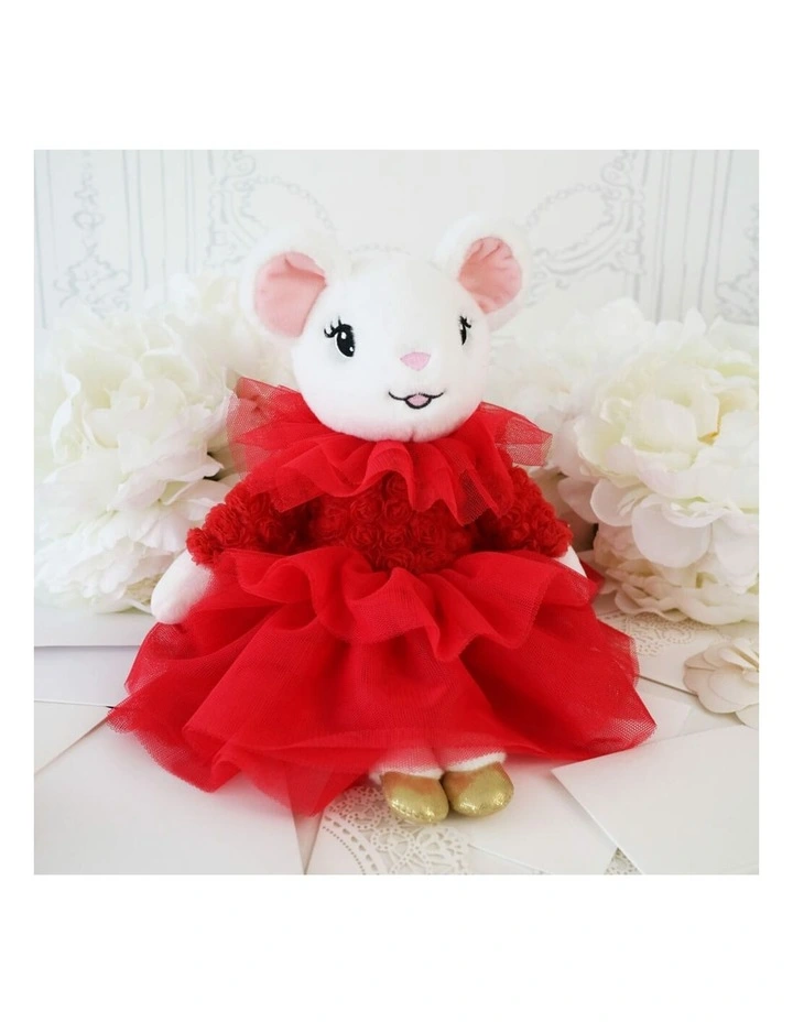 Claris the Chicest Mouse in Paris - Belle Rouge Christmas - Soft Toy - Plush 30cm image 7