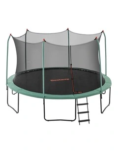 Bestway 14ft Trampoline Kids Rebounder Safety Net Enclosure Outdoor Fitness 4.27m for Ages 6 