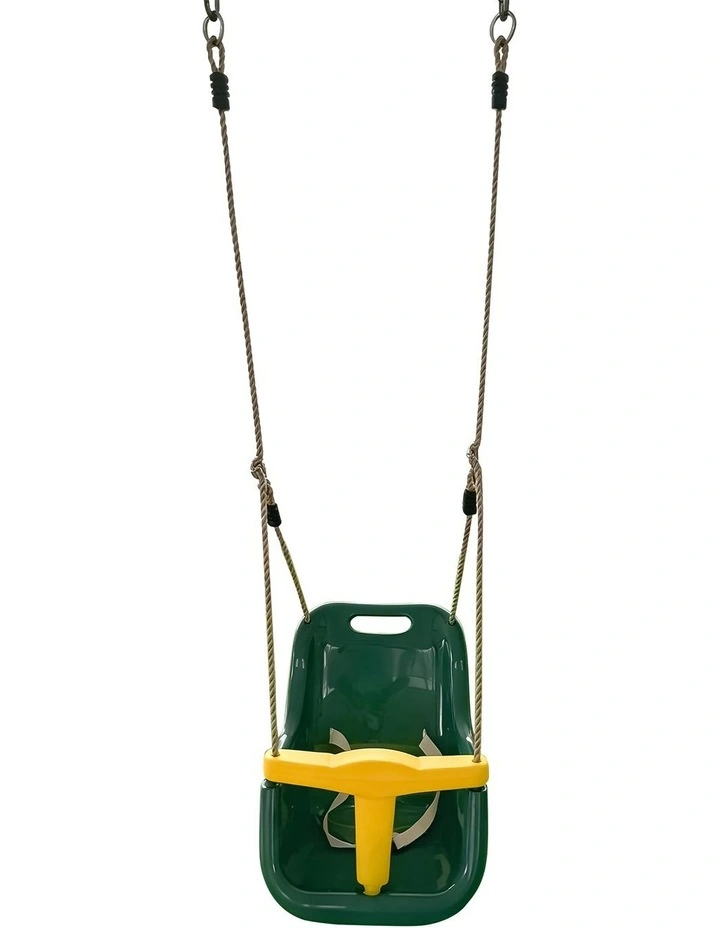 Lifespan Kids Baby Seat Safe Toddler Swing (Green/Yellow) image 2