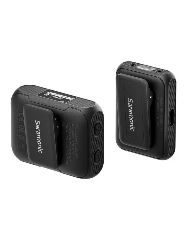 Saramonic BLINK500B2 4-in-1 Wireless Microphone System - Black image 2