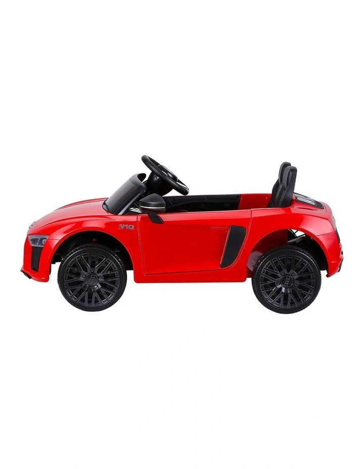 Ride On Car Licensed Audi R8 12V Electric Car for Kids Battery Red image 3