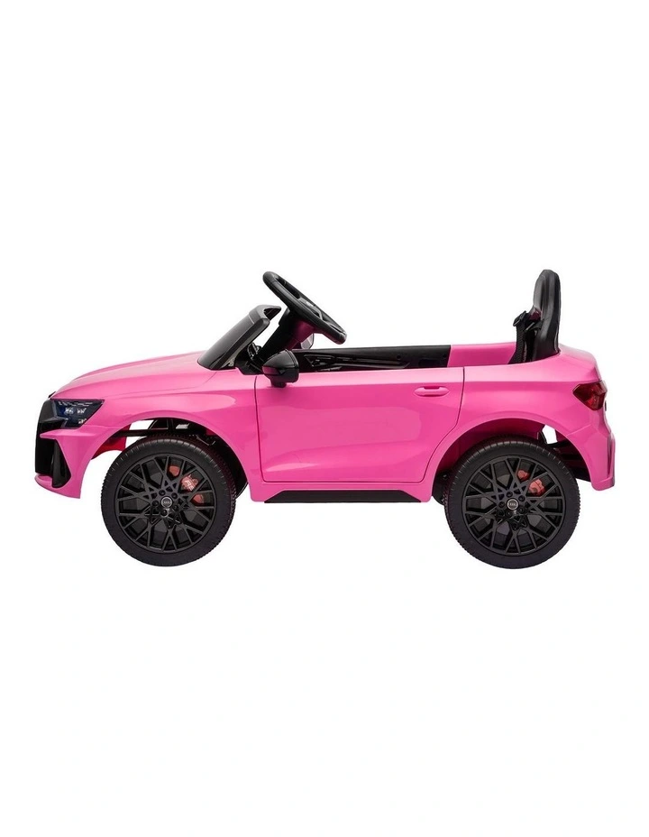 Ride On Car Licensed Audi RS3 Car for Kids 12V Remote Control Pink image 3