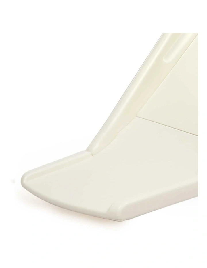 BoPeep Kids Slide Toddler Climber with Hoop Ring Toss for Indoor Outdoor White image 3
