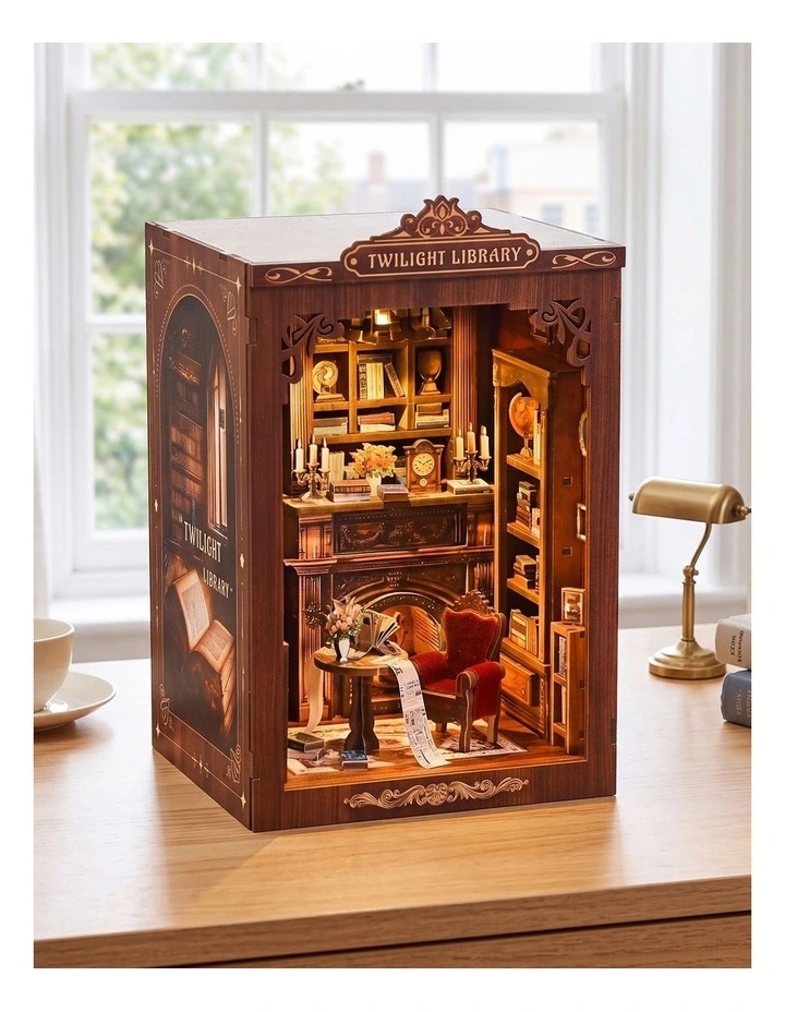 Bo Peep Book Nook Kit For Adults Miniature Bookstore Model image 1