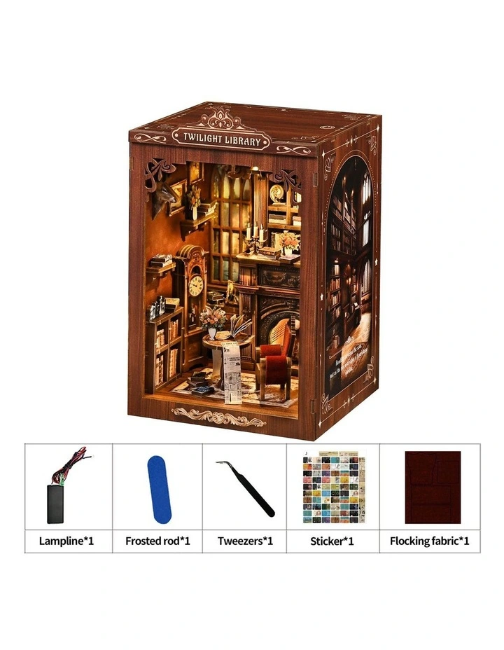 Bo Peep Book Nook Kit For Adults Miniature Bookstore Model image 3