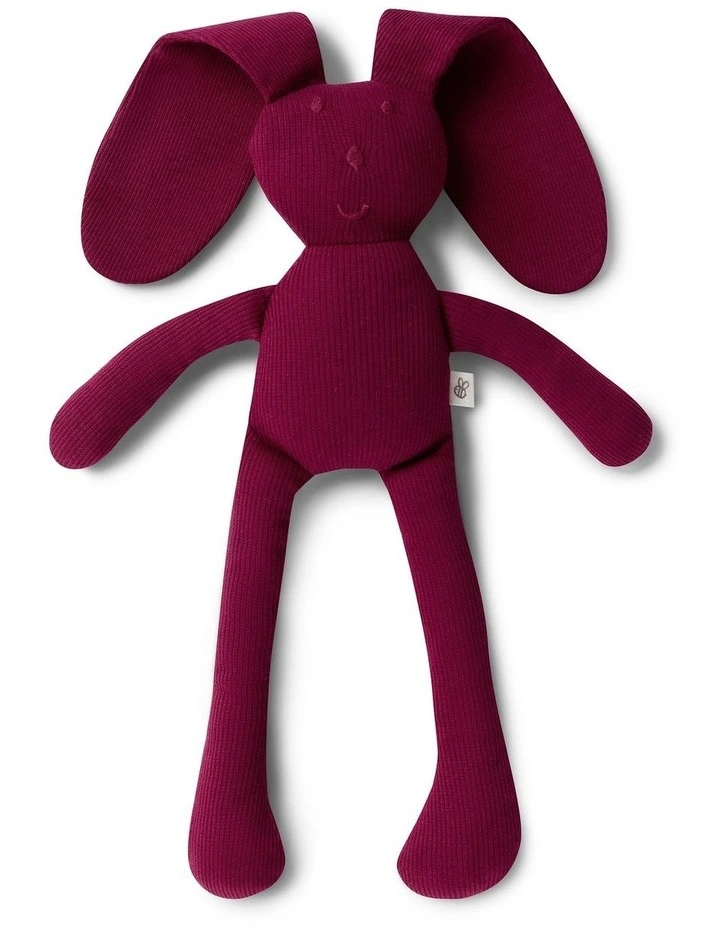 Organic Snuggle Bunny - Raspberry image 1