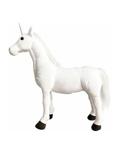 Standing Unicorn Plush Toy 78cm Soft Stuffed Animal Decorative Toy
