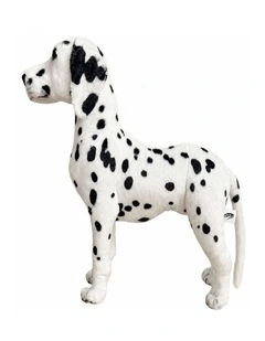 Standing Dalmatian Plush Toy 56cm Soft Stuffed Dog Decorative Animal Toy