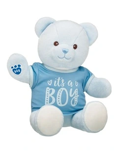 Baby Blue Teddy Bear It's a Boy Gift Set