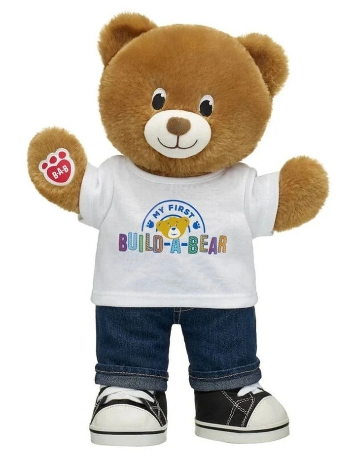 Birthday Treat Teddy Bear My First Build-A-Bear Gift Set image 1