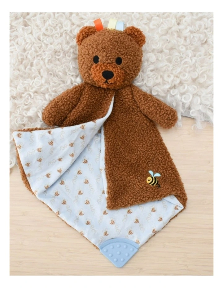 Koala Dream Snuggle Buddy Maple Bear Blanket Kids Toy Brown 0M  image 4