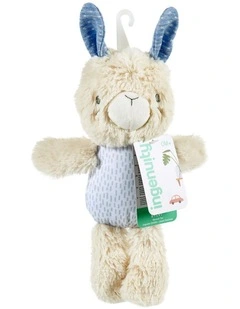 Ingenuity Sylvi Squeak Toy Soft Plush Easy To Hold Squeaker Sound Newborn 