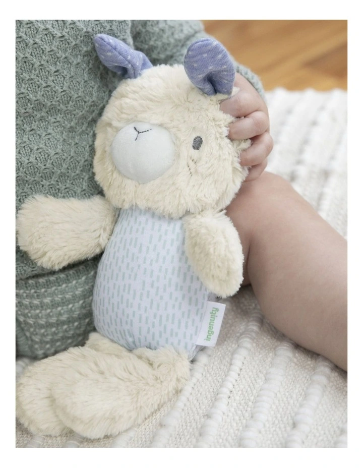 Ingenuity Sylvi Squeak Toy Soft Plush Easy To Hold Squeaker Sound Newborn image 2