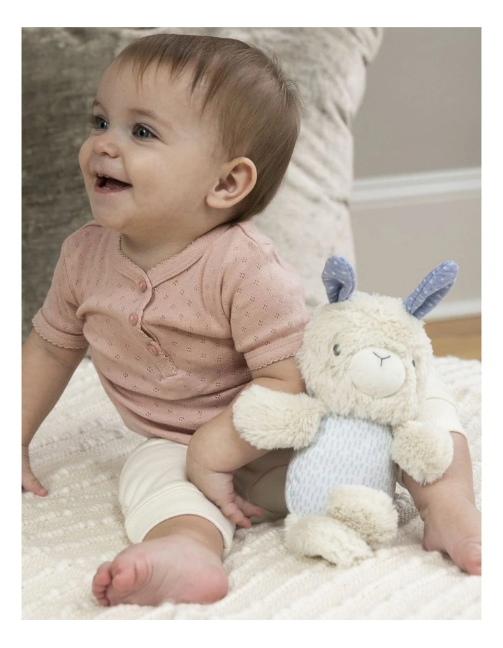 Ingenuity Sylvi Squeak Toy Soft Plush Easy To Hold Squeaker Sound Newborn image 4