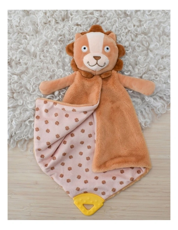 Koala Dream Snuggle Buddy Hugsworth Lion Blanket Kids Brown 0M image 4